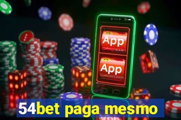 54bet paga mesmo